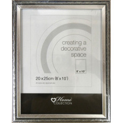 8x10" Silver Swirl Photo Frame